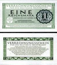 *1 Reichsmark Nemecko 1944, Wehrmacht, DWM-08 UNC - Kliknutím na obrázok zatvorte -